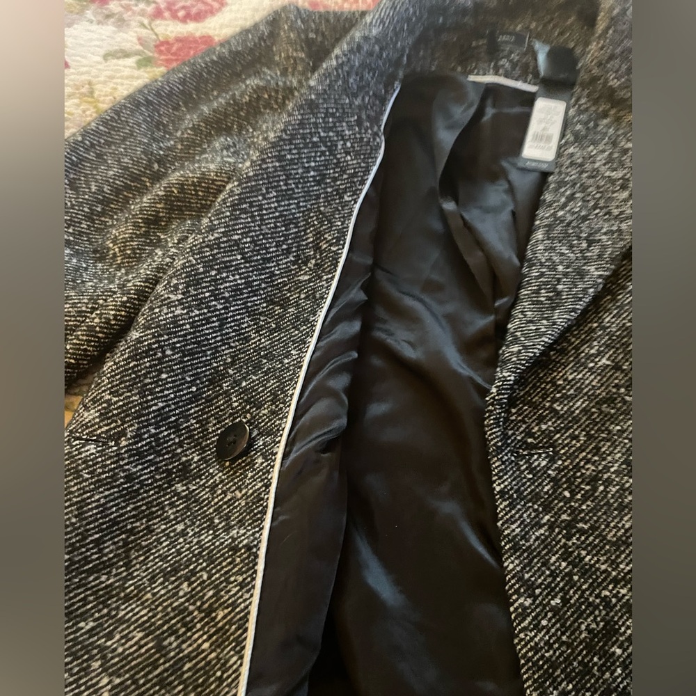 BCBG Max Azria Slim Fit Double Breasted Coat Size XL New With Tags - Picture 7 of 13